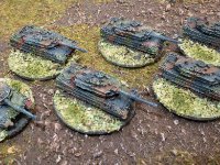 1-285th German micro armour GHQ and Heroics  (2 of 8)  Leopard II GHQ - chunky models